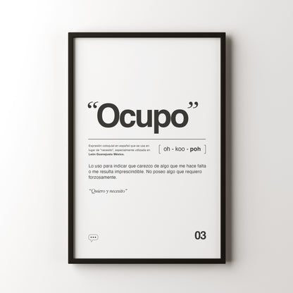 Ocupo